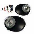 Winjet Fog Lights - Clear - Wiring Kit & Cover Included CFWJ-0328-C